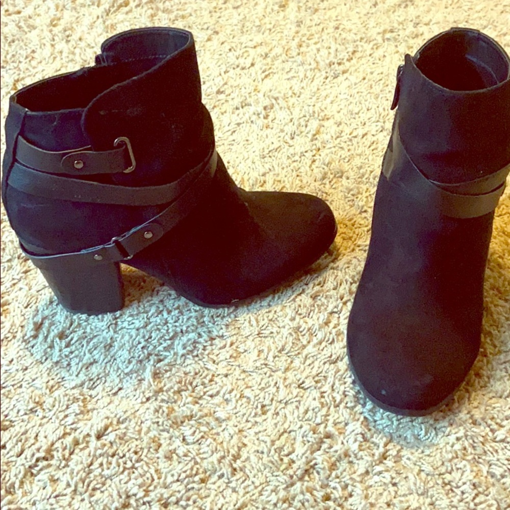 Black booties